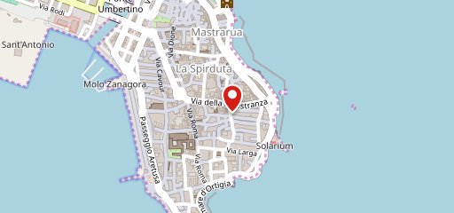 U'SICILIANU ORTIGIA sulla mappa