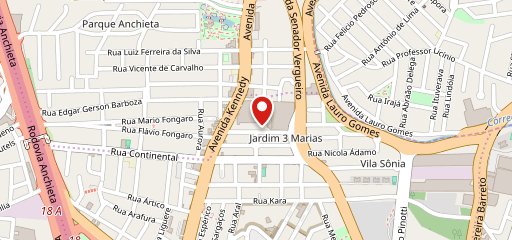 Utiná Sushi no mapa