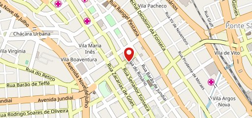 Viva Saudável - Rua Anchieta no mapa