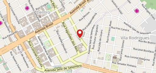 Vaccaro no mapa