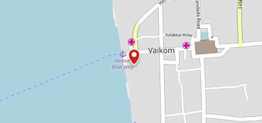 Vaikom TB on map
