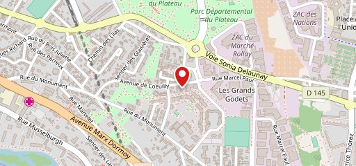 Sushi de marne sur la carte