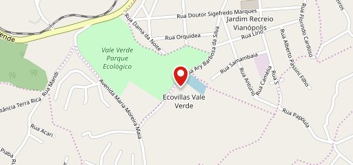 Vale Verde Alambique e Parque Ecológico no mapa