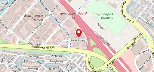 Van der Valk Hotel Amersfoort-A1 sur la carte