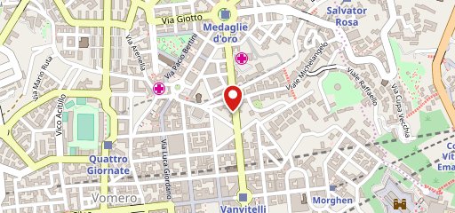 Bella Mbriana pizzeria trattoria Napoli sulla mappa