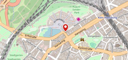 VAPIANO Köln Mediapark sur la carte