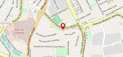 Vapiano Ribeirão Preto no mapa