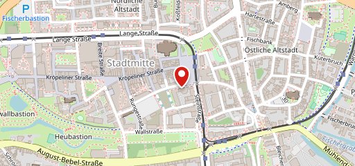 VAPIANO Rostock sur la carte