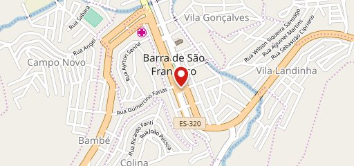 Varanda Gourmet do Fraga no mapa