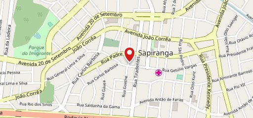 Restaurante Varanda Sapiranga no mapa