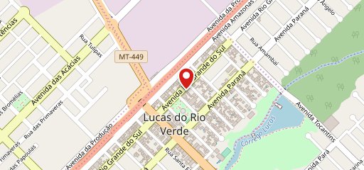 Varandas Churrascaria e Pizzaria no mapa