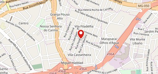 Varandas Restaurante e Pizzaria no mapa