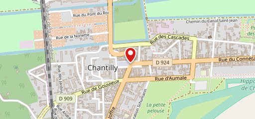 La Villa Chantilly sur la carte