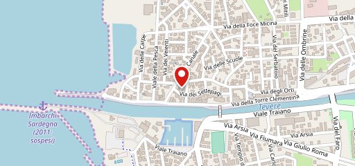 BAR Vecchia Fiumicino sulla mappa