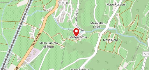 Trattoria Vecchia Sorni sulla mappa