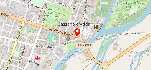 Vecchio Pita sulla mappa