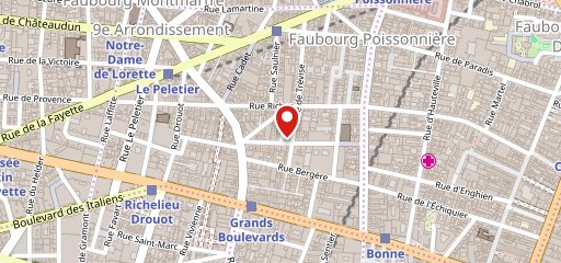 Vegebowl Paris sur la carte