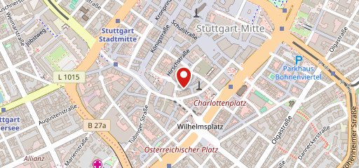 Vegi Stuttgart sur la carte