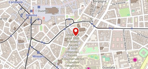 Velavevodetto a Milano sulla mappa