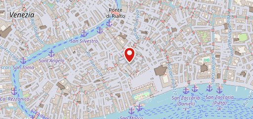 Venchi Cioccolato e Gelato, Venezia Piazza San Marco sulla mappa