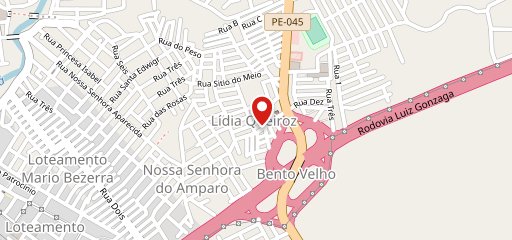 Vênus Batata en el mapa