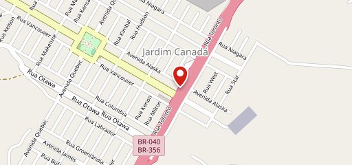 Verdinho Canadá Shopping no mapa