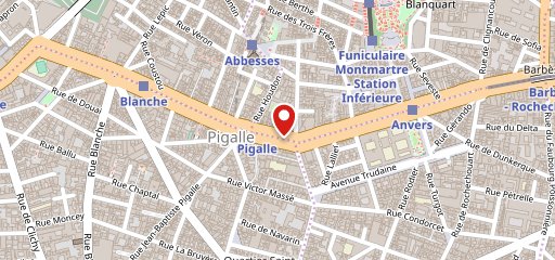 Vertical'Art Pigalle sur la carte