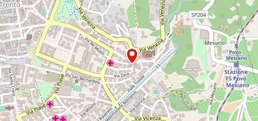 Ristorante Pizzeria Veruschka Trento sulla mappa