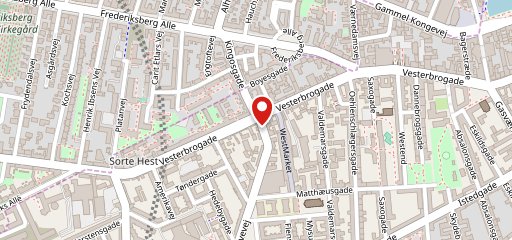 WOK - Vesterbro sur la carte