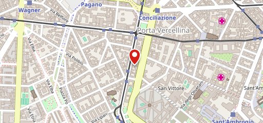 Via dalla Spiga Milano sulla mappa