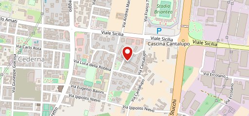 Via Roma sulla mappa