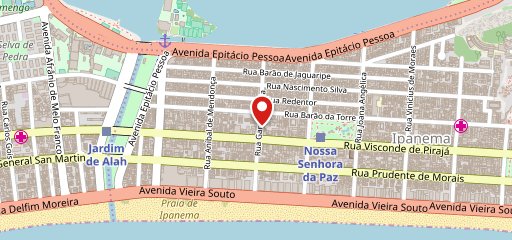 ViaSete - Ipanema no mapa