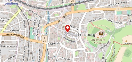 Vicolo Lenzburg sulla mappa