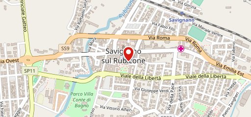 Osteria Vicolomercato a Savignano sul Rubicone sulla mappa