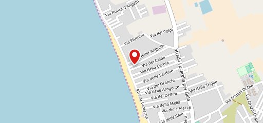 Pizzeria MovidA al Mare sulla mappa