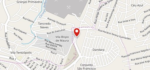 Bistrô Vila Burguer no mapa