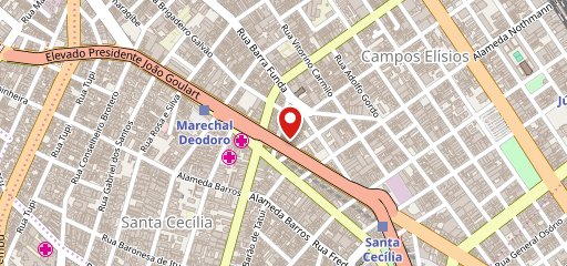 Vila Real Lanchonete no mapa