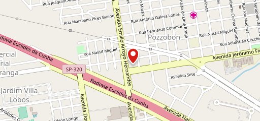 Vila Romana Pizzaria Votuporanga no mapa