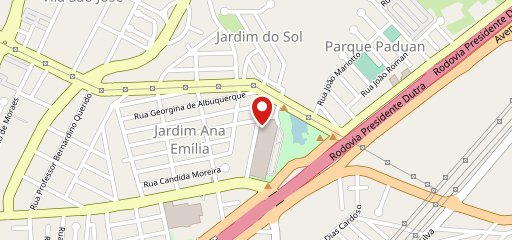 PIZZARIA VILAREJO no mapa