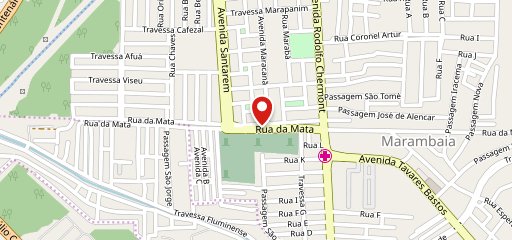 Villa Cafe no mapa