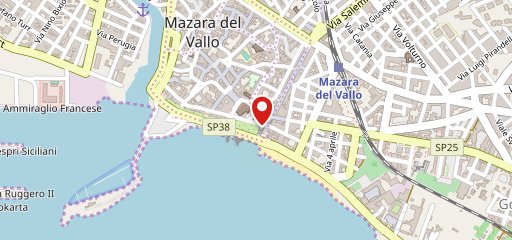 villa delle rose Mazara del Vallo sulla mappa