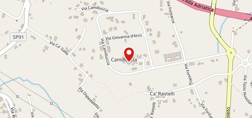 Villa delle Rose sulla mappa