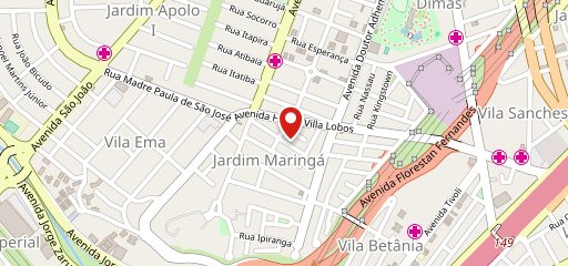 Villa d'Marco Costelaria no mapa