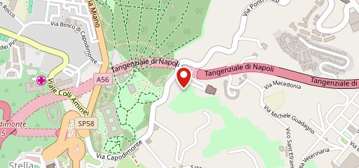 Villa Doria sur la carte