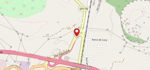 Villa Gauro sur la carte