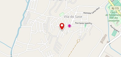 Villa Gourmet Xerém no mapa