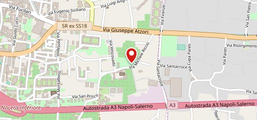 Villa Italia Nocera inferiore sulla mappa