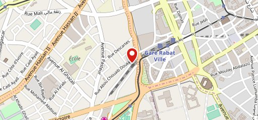 Villa Jnane sur la carte