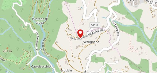 Villa La Ripa sur la carte