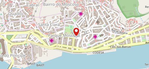 Villa Moscoso Café e Bistrô no mapa